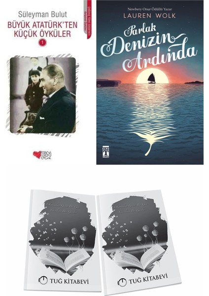 Büyük Atatürk'ten Küçük Öyküler 1 ve Parlak Denizin Ardında + Hediyeli