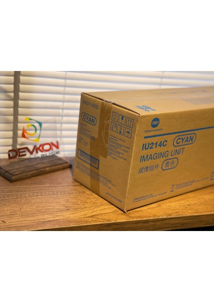 C227 & C287 Drum IU-214 Mavi Orjinal Drum Unit Bizhub C-227 C-287 A85Y-0KD (IU-214C)