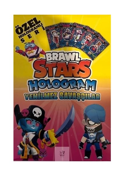 Winky Brawl Stars Yenilmez Savaşçılar Kart Oyunları (25 Poşet 50 Kart) Özel Seri Kart modelleri