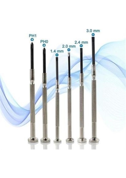 6 Parça Mini Onarım Tornavida Seti, Çok Amaçlı ve Hafif Tasarım modelleri