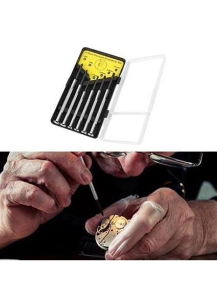 6 Parça Mini Onarım Tornavida Seti, Çok Amaçlı ve Hafif Tasarım