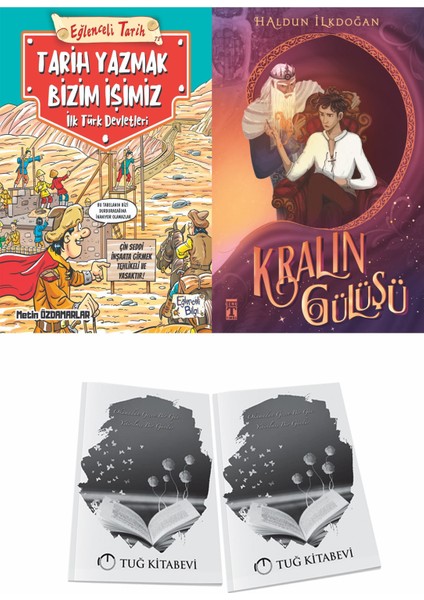 Tarih Yazmak Bizim Işimiz Ilk Türk Devletleri ve Kralın Gülüşü + Hediyeli