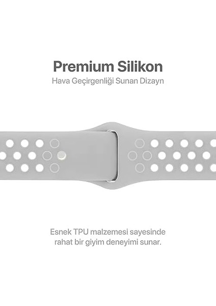 46MM Akıllı Saat Modelleri Için Huawei Watch (Gt4/watch 4 Pro/gt3/gt3 Pro/gt2/gt2 Pro) Samsung Watch (Gear S3 Frontier/galaxy Watch 46MM) 22MM Delikli Silikon Kordon