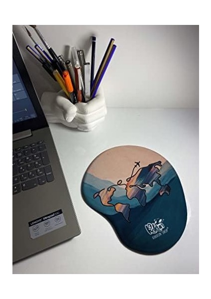 Shop - Dünya Haritası Baskılı Bilek Destekli Mouse Pad fiyatları