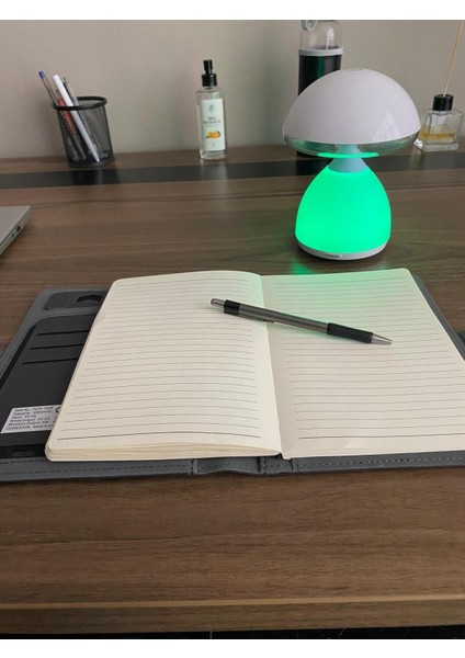 Beyaz Mantar Tasarımlı Gece ve Masa Lambası, Şık ve Modern Aydınlatma Parçası fiyatları