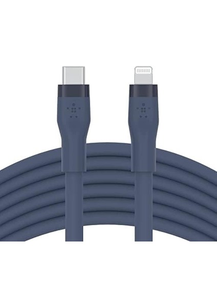 Boostcharge Flex Silikon USB Tip C - Lightning Kablosu (3M/10FT), Mfi Sertifikalı 20W Hızlı Şarj Pd Güç Dağıtımı - Mavi fiyatları