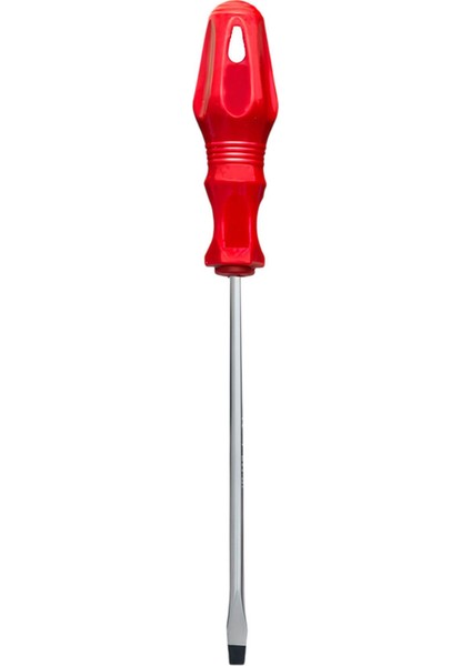 Kırmızı Plastik Saplı Düz Tornavida 5X150 Mm, Dayanıklı ve Ergonomik Tasarım indirimleri