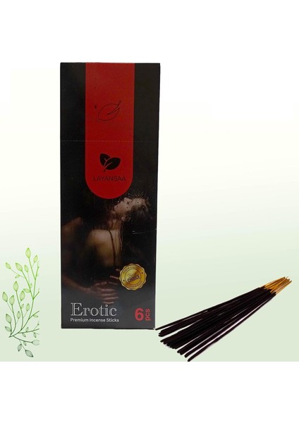 (Erotic) Kokusu Özel Aroma Kokusu Agarbatti Arınma 20 Adet 1 Paket Çubuk Tütsü