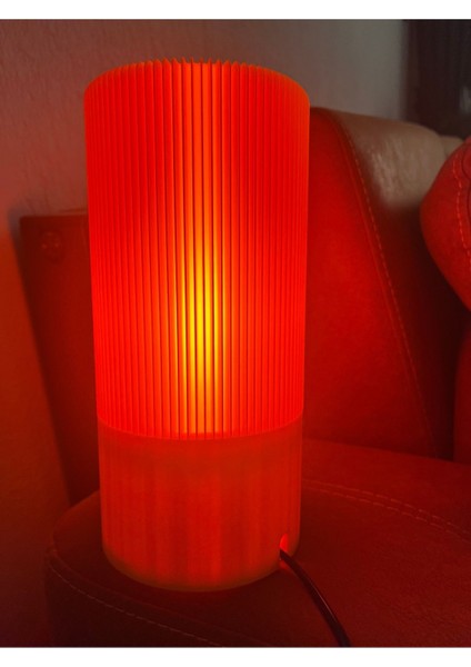 3D Gece Lambası, Sarı Renk, Modern Tasarım, Şık Dekoratif Aydınlatma fiyatları