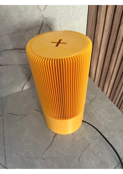 3D Gece Lambası, Sarı Renk, Modern Tasarım, Şık Dekoratif Aydınlatma fırsatları