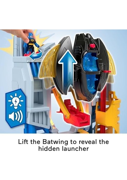 Dc Super Friends Ultimate Headquarters Sesli ve Işıklı Macera Oyun Seti HNW08 modelleri