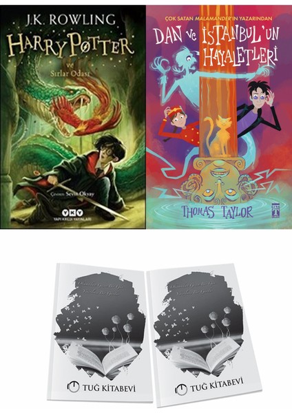 Harry Potter ve Sırlar Odası ve Dan ve Istanbul'un Hayaletleri + Hediyeli