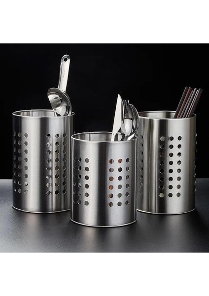 Home Metal Kaşıklık Delikli, Tezgah Üstü Kaşık Kevgir Kepçe Organizeri, Masa Üstü Kalemlik ve Makyaj Fırçası Organizeri, Çok Yönlü ve Şık Mutfak Aksesuarı fiyatları