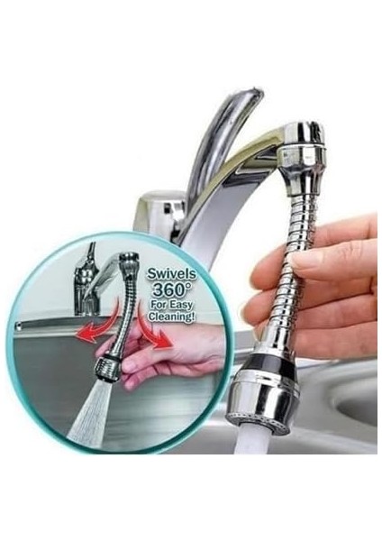 Hortumlu Esnek Su Tasarruflu 2 Modlu Musluk Başlığı, Ayarlanabilir Akış ve Yön, Kolay Montaj, Dayanıklı Tasarım fiyatları