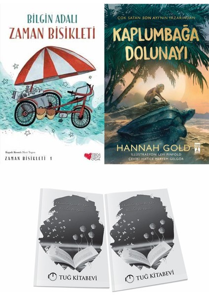 Zaman Bisikleti 1 ve Kaplumbağa Dolunayı + Hediyeli