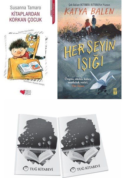 Kitaplardan Korkan Çocuk ve Her Şeyin Işığı + Hediyeli