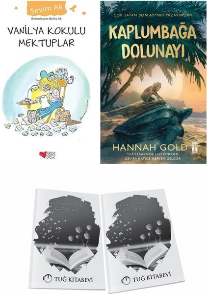 Vanilya Kokulu Mektuplar ve Kaplumbağa Dolunayı + Hediyeli