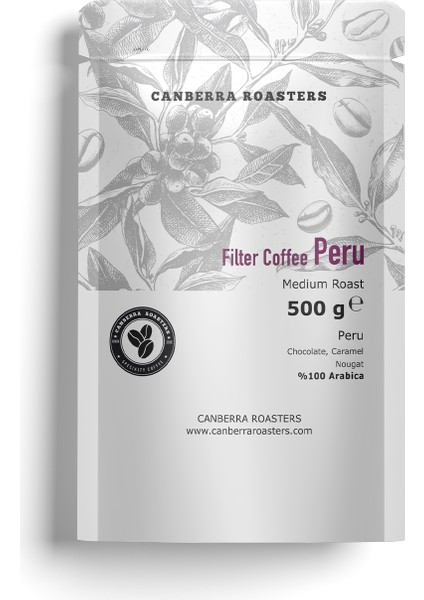 Peru – Medium Roast – Filtre Kahve 500 gr