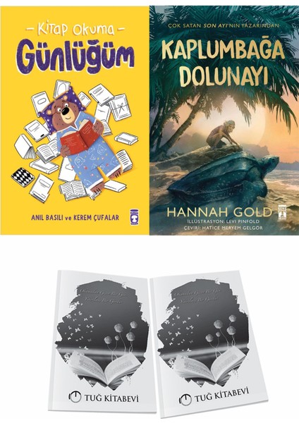 Kitap Okuma Günlüğüm ve Kaplumbağa Dolunayı + Hediyeli