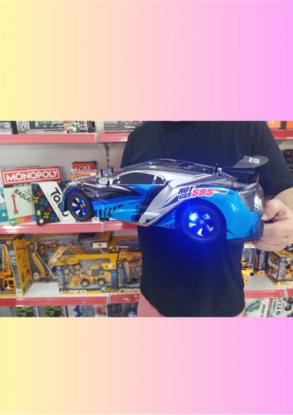 2.4ghz 7.4V 1200MAH 46CM Büyük Boy Yüksek Hızlı Uzaktan Kumandalı Şarjlı Drift Yarış Arabası fiyatları