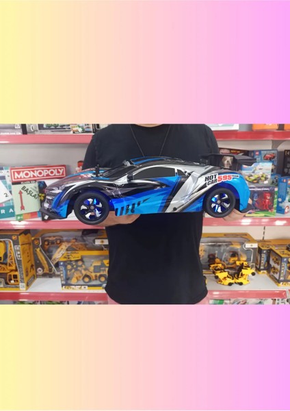 2.4ghz 7.4V 1200MAH 46CM Büyük Boy Yüksek Hızlı Uzaktan Kumandalı Şarjlı Drift Yarış Arabası indirimleri