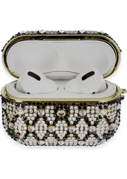 FLM Airpods Pro 2 (2.nesil) Klor Taşlı Kılıf - Desen 2 indirimleri