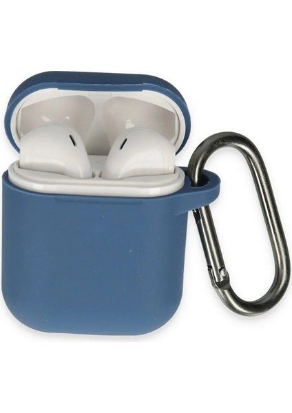 Airpods 2 (2.nesil) Hang Kılıf - Lacivert modelleri