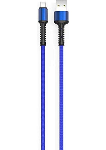 LS64 Micro USB Kablo, Mavi