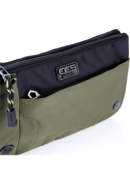 31400 Çift Bölmeli Bel Çantası Yeşil fiyatları