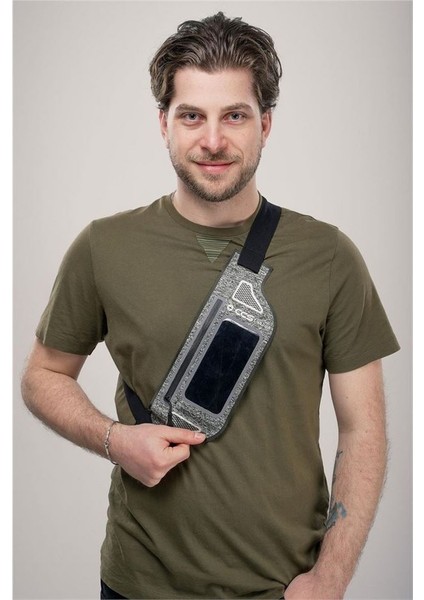 17713 Bel Çantası Polyester Sport Bel Çantası Siyah fiyatları