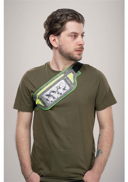 17713 Bel Çantası Polyester Sport Bel Çantası Sarı modelleri