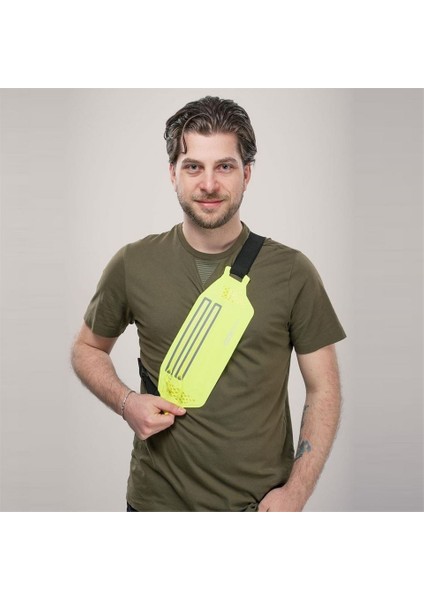 17714 Bel Çantası Polyester Sport Bel Çantası Sarı