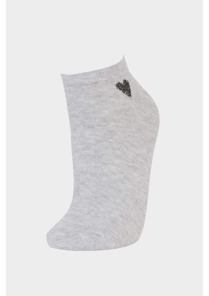 Kadın 5'li Pamuklu Patik Çorap F5628AXNS indirimleri