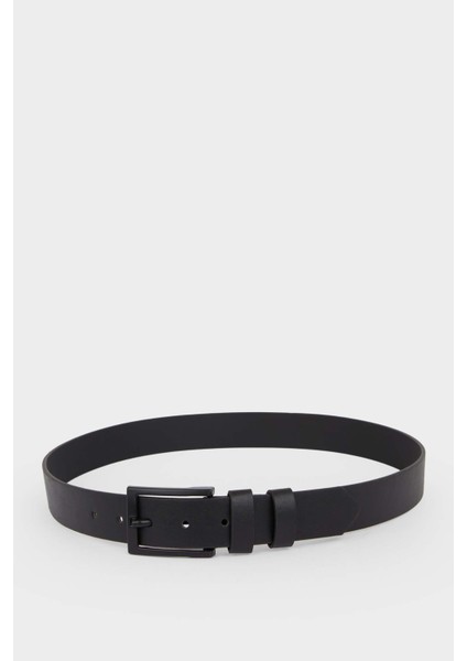 Erkek Dikdörtgen Toka Suni Deri Günlük Kemer F6809AXNS modelleri