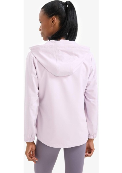 Fit Su İtici Regular Fit Kapüşonlu Fermuarlı Mevsimlik Baharlık Yağmurluk C4952AX25AU