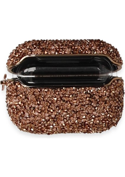 CPT83 Airpods 3 (3.nesil) Mira Taşlı Kılıf - Rose Gold fırsatları