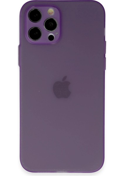 CPT16 iPhone 12 Pro Kılıf Puma Silikon - Koyu Mor