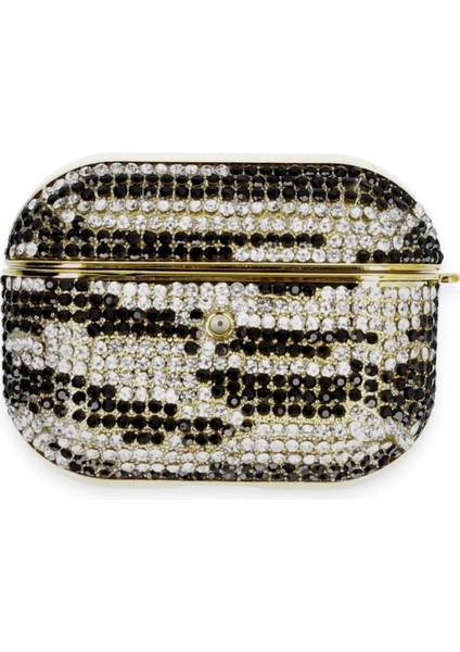 CPT83 Airpods Pro 2 (2.nesil) Klor Taşlı Kılıf - Desen 5