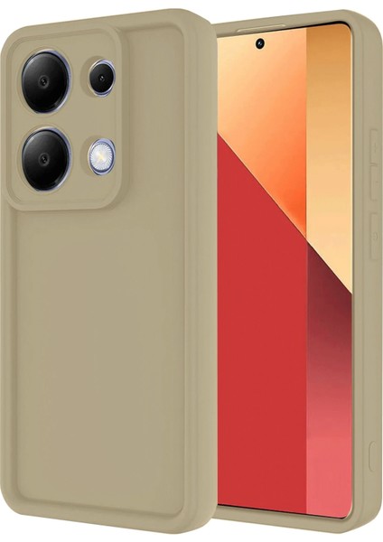 Xiaomi Redmi Note 13 Pro 4g Kılıf Viera Silikon - Krem Svlrs