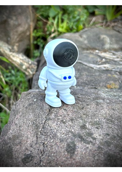 Astronot Oyuncak - Yıldızların Cesur Kaşifi!🧑‍🚀🚀🌌 3D Hareketli Organik Model - Orta Boy