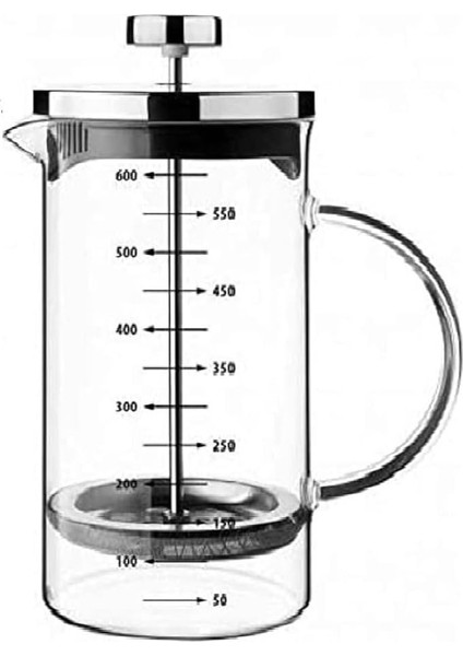 Cam 700 ml French Press, Demlik, Ölçü Kabı, fiyatları