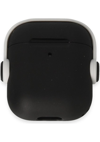 CPT83 Airpods 2 (2.nesil) Cool Kılıf - Siyah-Beyaz