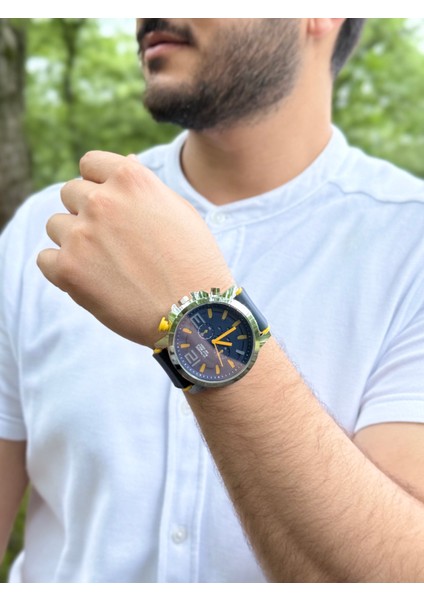 Erkek Kol Saati Çakmak Tesbih ve Bileklik Seti Wesscollection