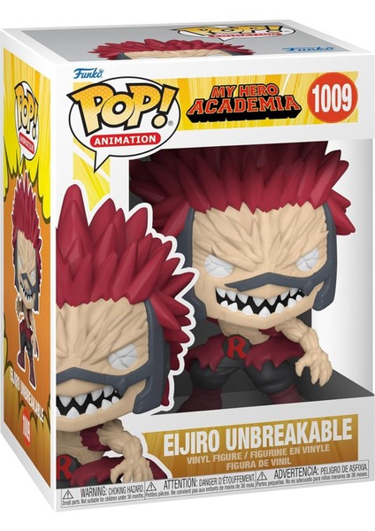 Pop! Animasyon: Mha, Eijiro Kirishima Kahraman Kostümü, 9,5 cm Koleksiyonluk Vinil Figür