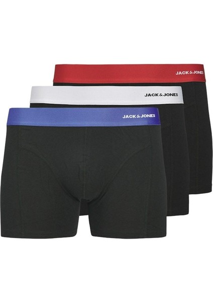 JACNYJAH BAMBOO TRUNKS 3 Siyah Erkek Boxer