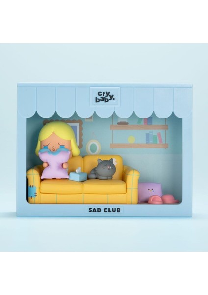 Crybaby Sad Club Serisi, Rastgele Figür, 2,5 Inç Koleksiyonluk Figür Seti fiyatları