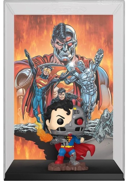 Pop! Dc Çizgi Roman Kapağı: Cyborg Superman, Koleksiyonluk Vinil Figür