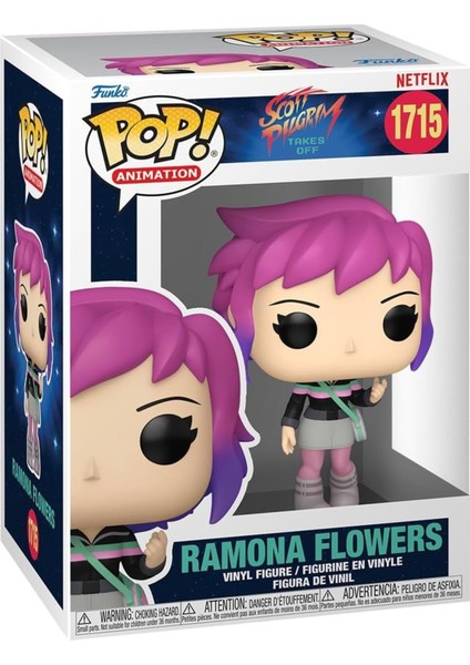 Pop! Tv Scott Pilgrim Ramona Flowers Koleksiyonluk Vinil Figür 9,5 cm