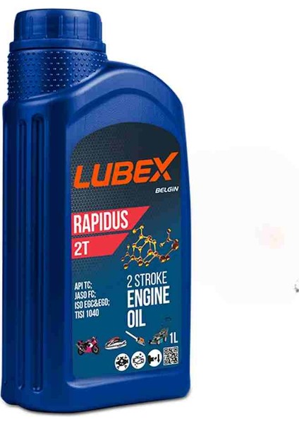 Rapidus 2t 1LTX1AD Iki Zamanlı Motor Yağı