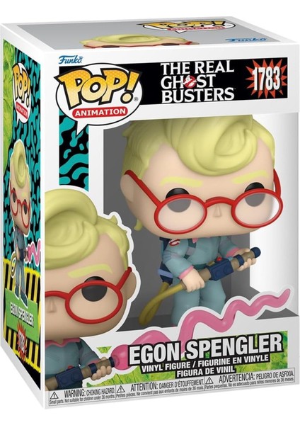 Pop! Animasyon: Trg, Dr. Egon Spengler, Gerçek Hayalet Avcıları Figürü